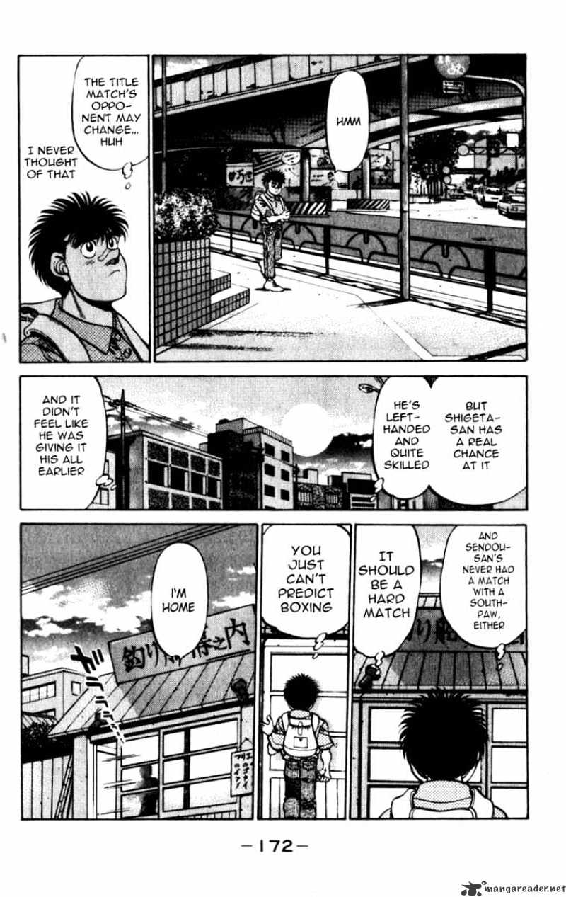Hajime no Ippo: Fighting Spirit, Chapter 232 image 10
